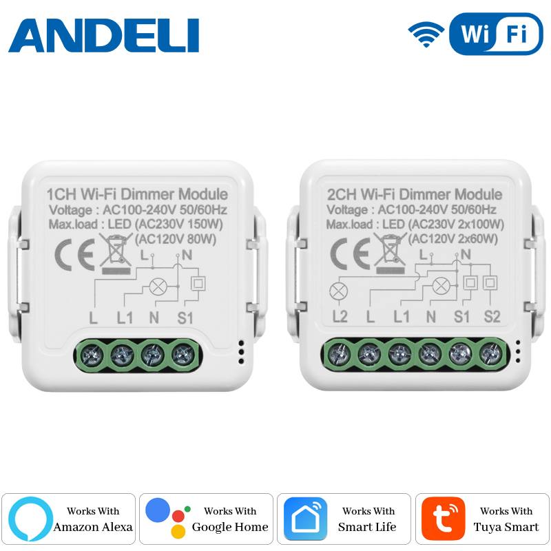 Smart Home Diy - DIY WLAN Smart Dimmer-Schaltermodul Tuya/Smartlife APP