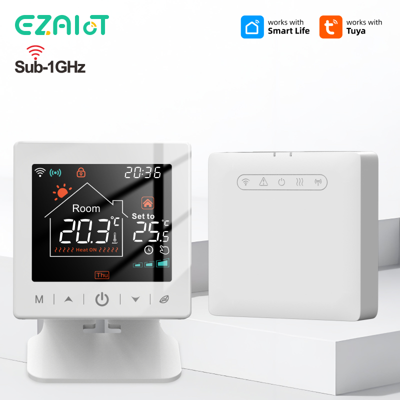 Smart Home Full System - Smart Home Wifi Thermostat Tuya RF
