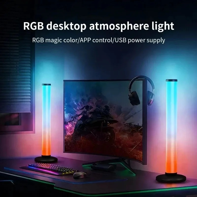 Smart Home Lighting - RGB LED-Lichtleiste USB-betrieben, Smart-TV Ambientebeleuchtung mit