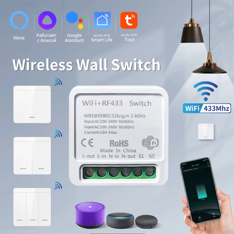 Smart Home Lighting - Tuya WiFi Smart Lichtschalter Smart Home