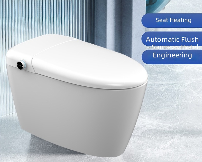 Smart Home Uses - Beheizbarer Intelligenter Toilettensitz, Automatische Spülung, Spülung