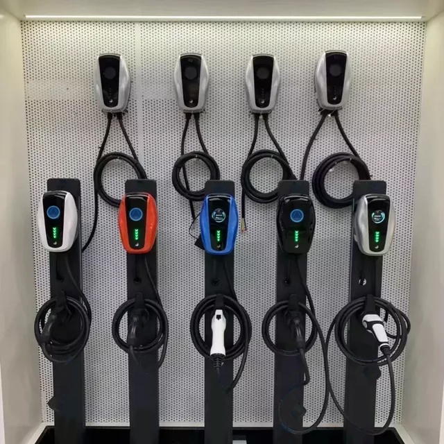 Smart Home Ac - 7KW 32A Heim-Elektrofahrzeug-Ladestation Level 2 AC