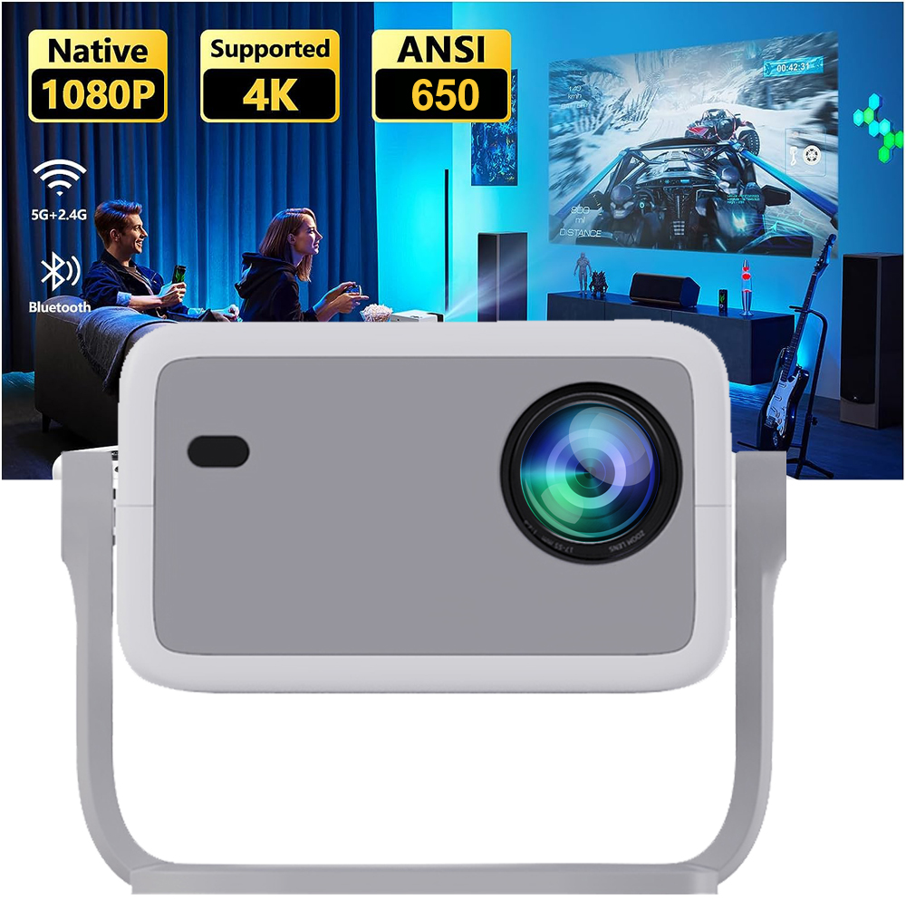Smart Home X10 - WZATCO WL018 Full HD 1080P Projektor
