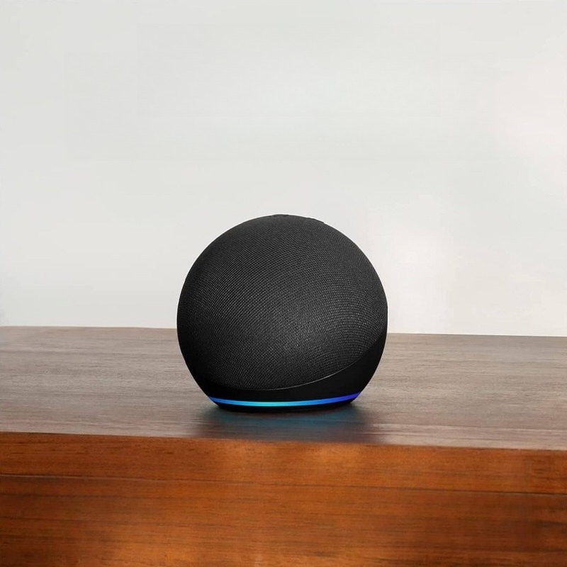 Smart Home Speaker - Intelligenter Lautsprecher mit Uhranzeige | Echo