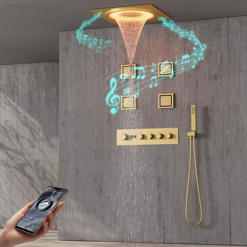 Intelligentes LED-Duschset Bad – Smart Home System Bewertung und Preis