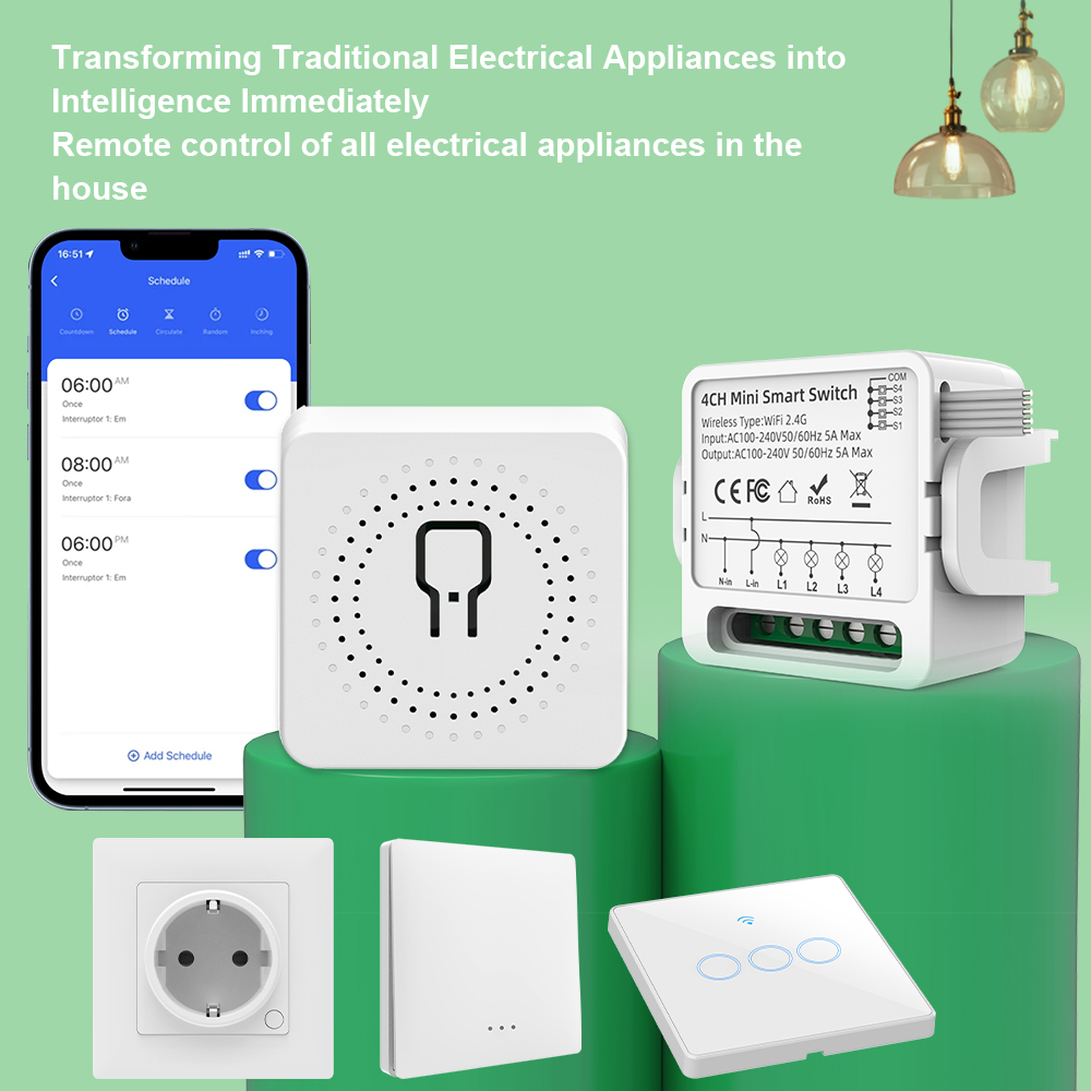 Tuya WiFi Smart-Schalter 1/2/3 – Smart Home Lighting Bewertung und Preis