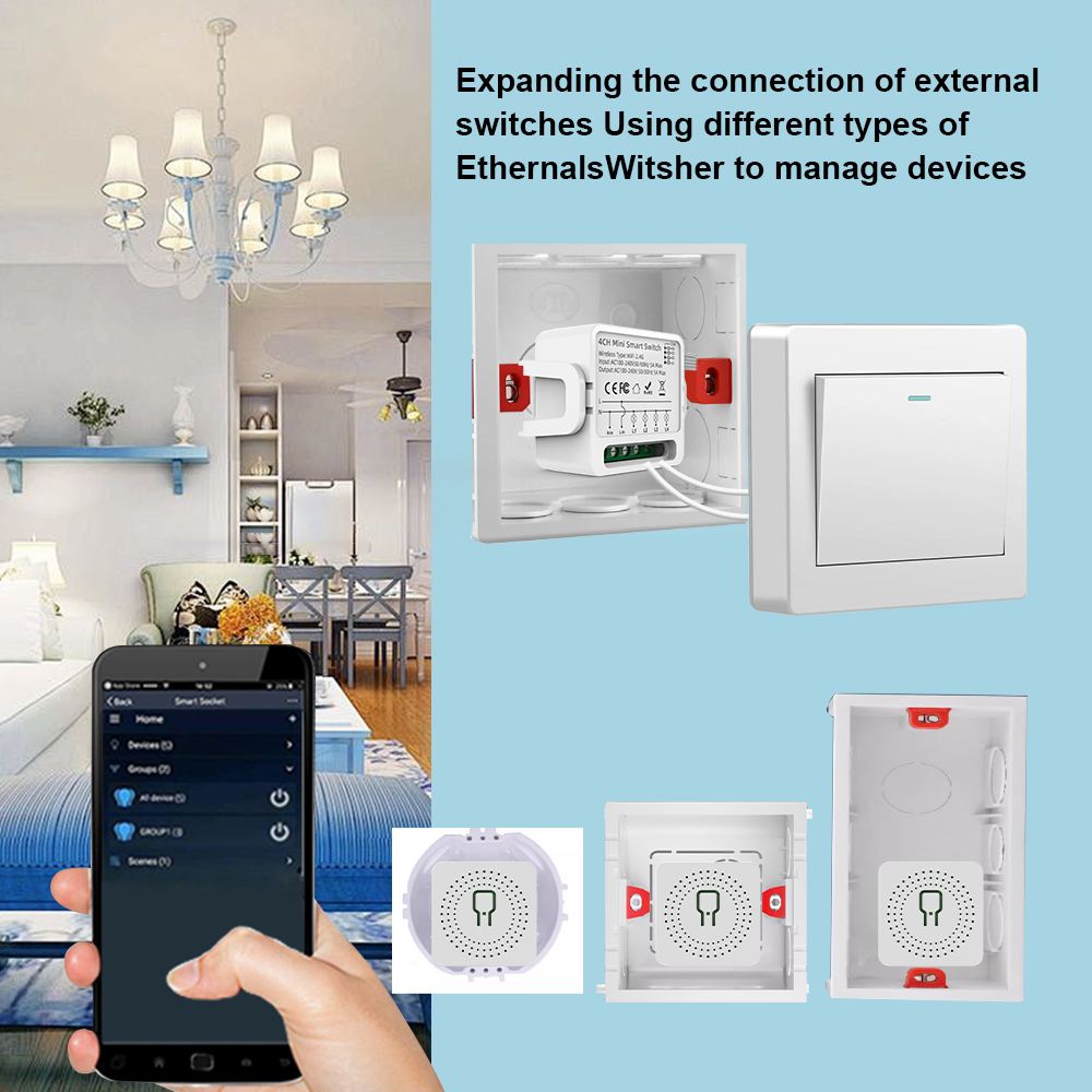 Tuya WiFi Smart-Schalter 1/2/3 – Smart Home Lighting Bewertung und Preis