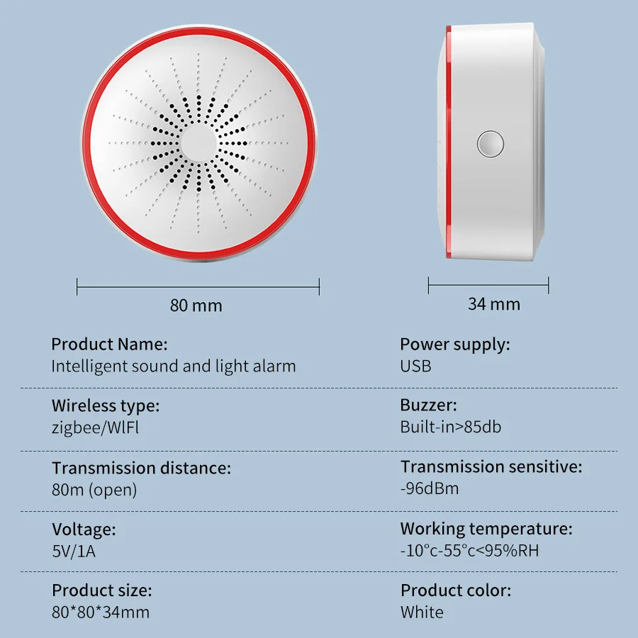 Tuya WiFi ZigBee Smart Alarm S – Smart Home Full System Bewertung und Preis