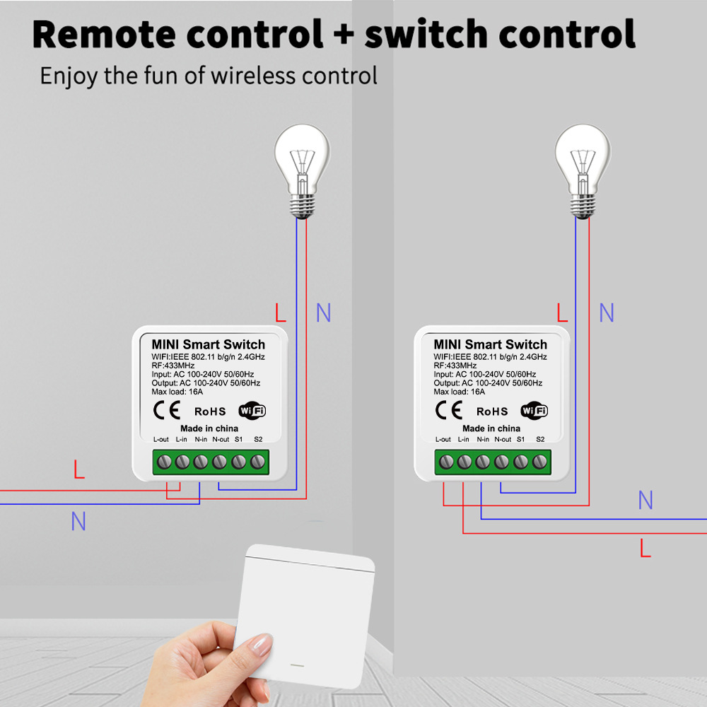 Tuya WiFi Smart Lichtschalter  – Smart Home Lighting Bewertung und Preis