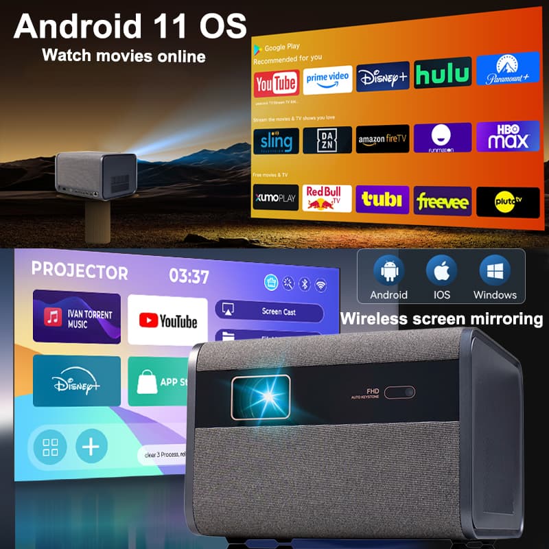 Huaweishi-J10 LED-Projektor, 1 – Smart Home X10 Bewertung und Preis