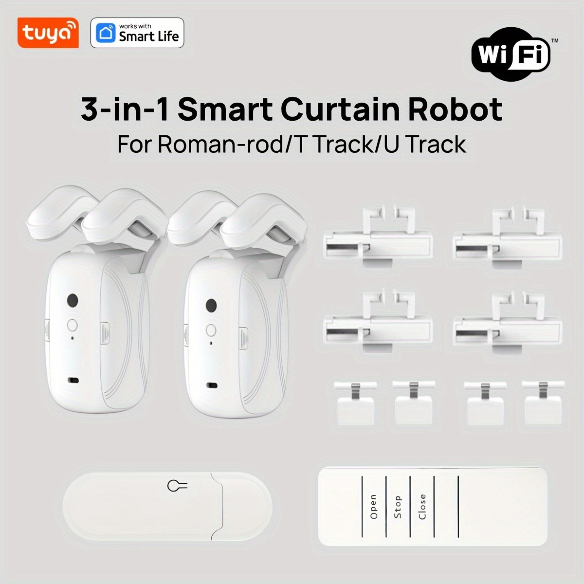 1/2 Stück Tuya Smart WiFi Vorh – Smart Home Full System Bewertung und Preis