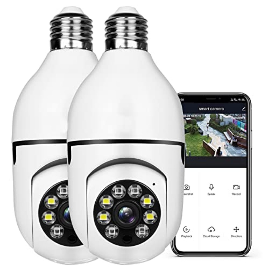 Glühbirnen-Sicherheitskamera 1 – Smart Home Ac Bewertung und Preis