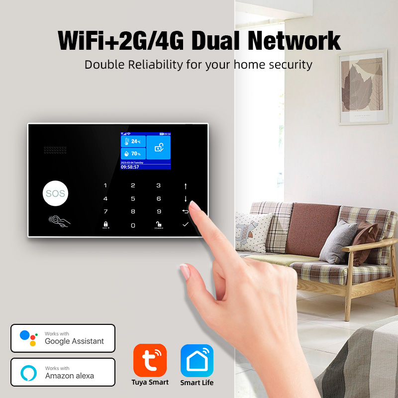 KERUI 4G Alarm mit Türklingel- – Smart Home Keyboard Bewertung und Preis