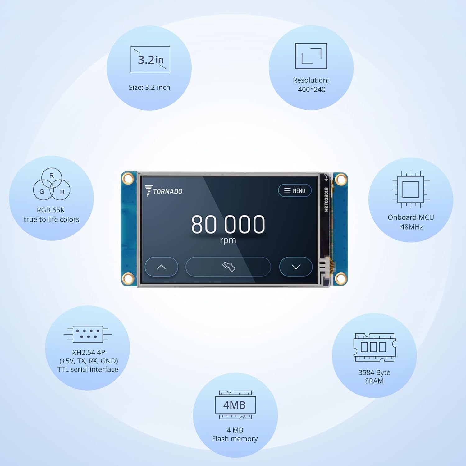 NX4024T032 UART HMI Smart LCD- – Smart Home Raspberry Pi Bewertung und Preis