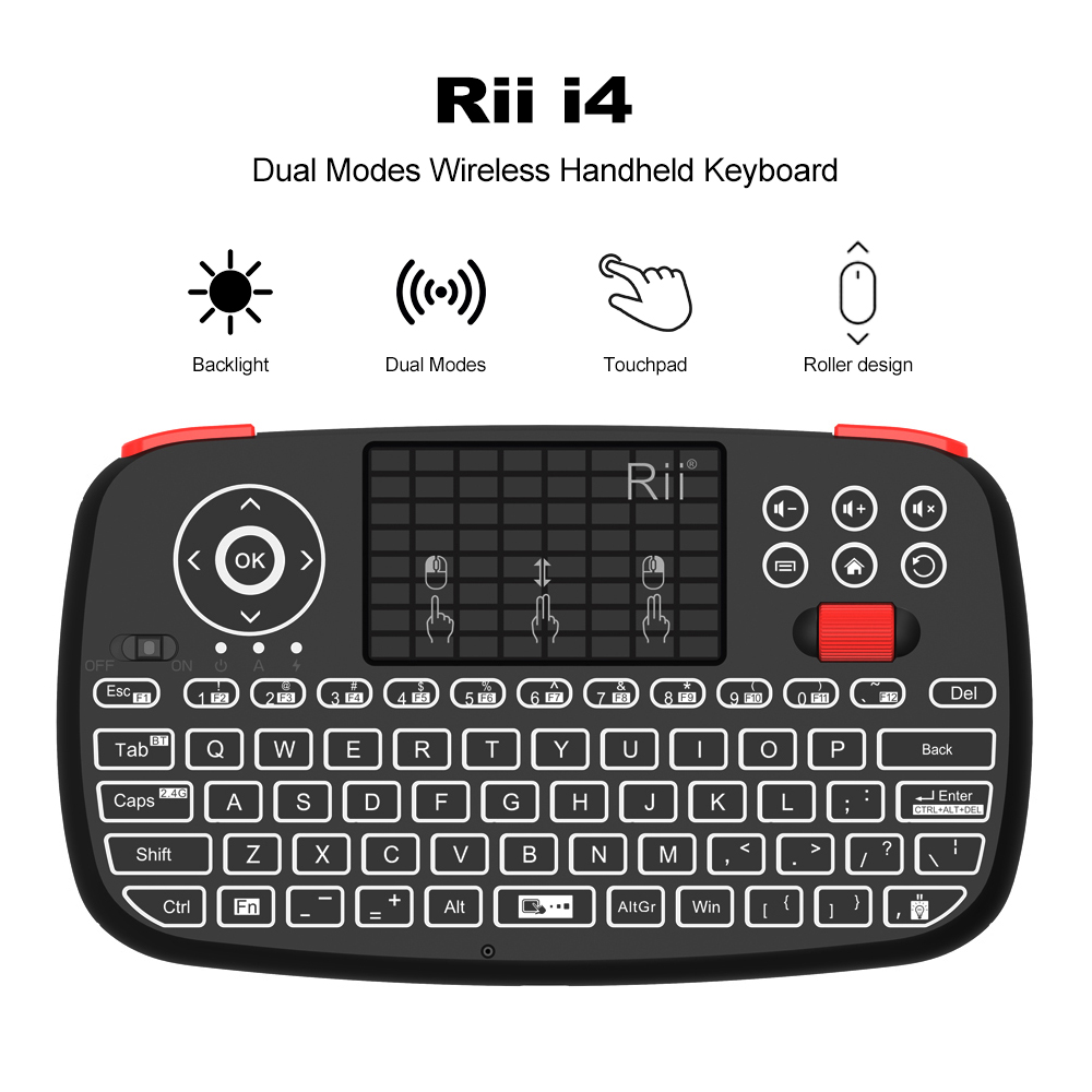 Rii I4 Mini BT Kabellose Tasta – Smart Home Keyboard Bewertung und Preis
